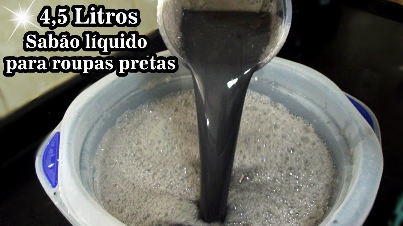 SABÃO PARA ROUPAS PRETAS