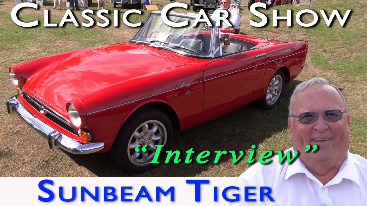 Classic Car SUNBEAM TIGER plus INTERVIEW with driver