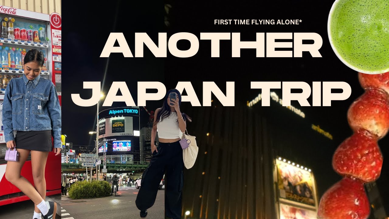 FLYING TO JAPAN *ALONE* FOR THE FIRST TIME! | @pangilinanicole