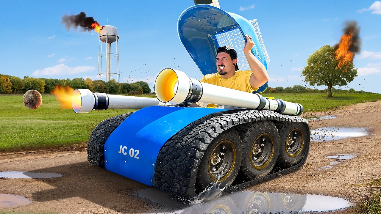 I Built a Mini Tank