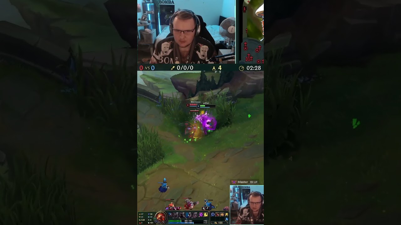Kayle strongest lvl 1 champion💀🔥