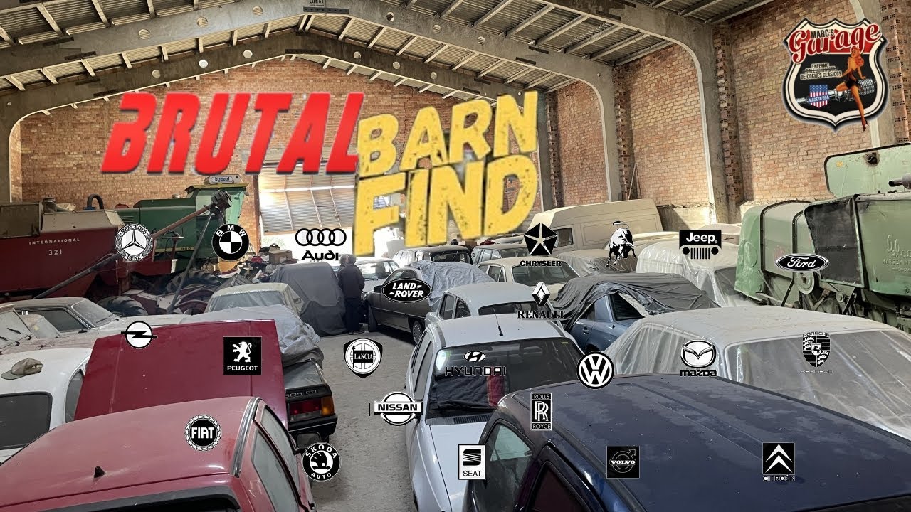 Uno de los barn finds más grandes que he visto en España hasta el día de hoy. #barnfinds