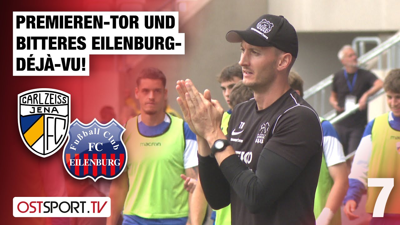 Premieren-Tor und bitteres Eilenburg-Déjà-vu! Jena - Eilenburg | Regionalliga Nordost