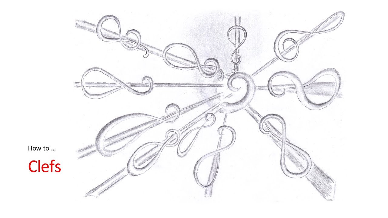 Clef Fabrication - Drawings and Vinyl - Rafi Shankar -