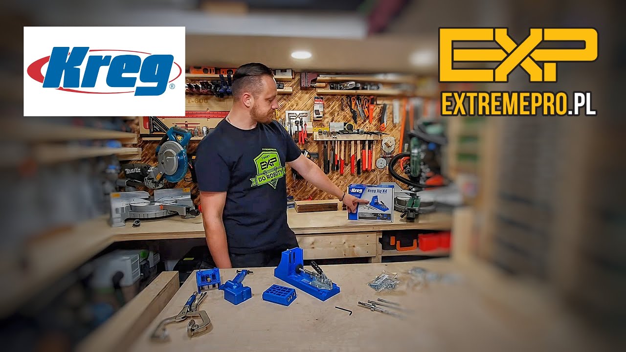 KREG JIG K4 - zestaw do połączeń