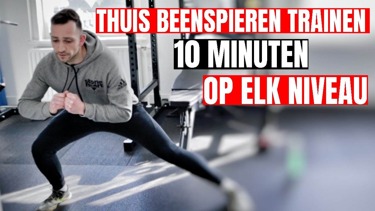 THUIS BEENSPIEREN TRAINEN |10 MINUTEN OP ELK NIVEAU