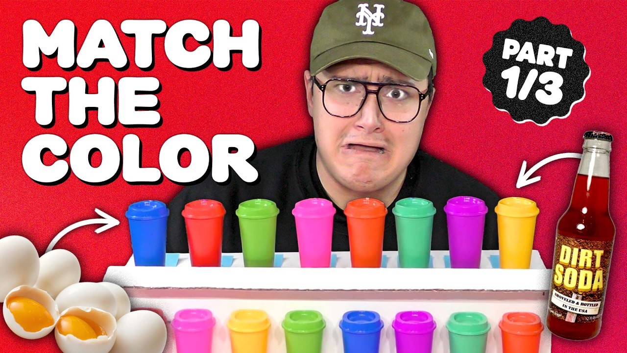 Match The Cups OR Drink What’s Inside (2026) | Part 1