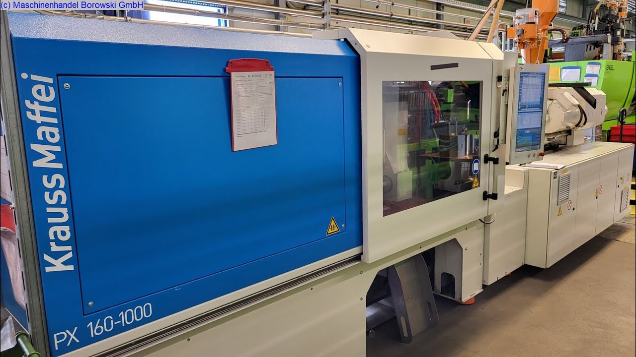 Gebrauchte Spritzgießmaschine KRAUSS MAFFEI KM 160-1000 PX