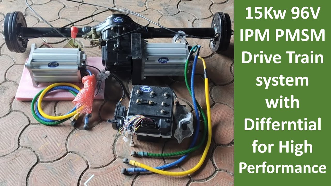 15kw 96v PMSM Motor kit | 15Kw IPM Motor | 15kw Motor and controller set | IPM Motor | differential