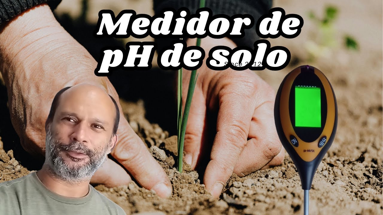 Medidor de pH, Umidade, Luz e Temperatura para Solo (BM008)