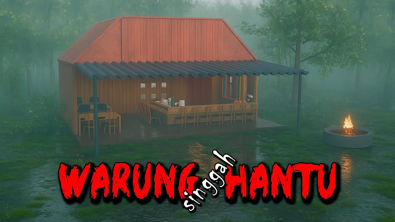 WARUNG SINGGAH HANTU || HORROR MOVIE SAKURA SCHOOL SIMULATOR