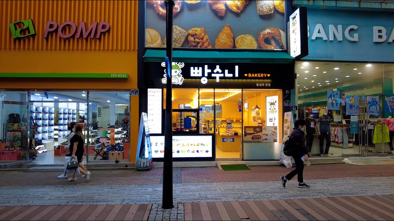 Downtown Daegu | Jewelry Alley & Shopping Street | 4k Korea Walk