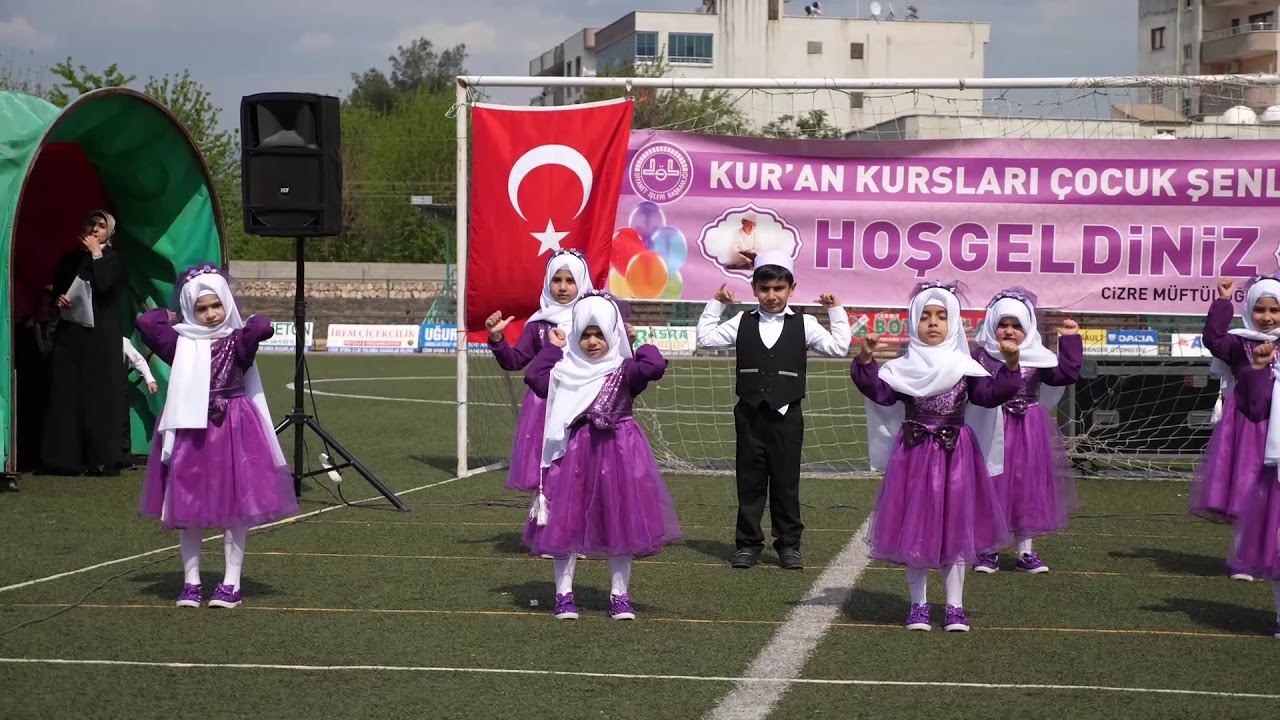 SİMSİYAHTIR GÖZLERİ İLAHİSİ-HZ.HATİCE 4-6 YAŞ KURAN KURSU- CİZRE MÜFTÜLÜĞÜ
