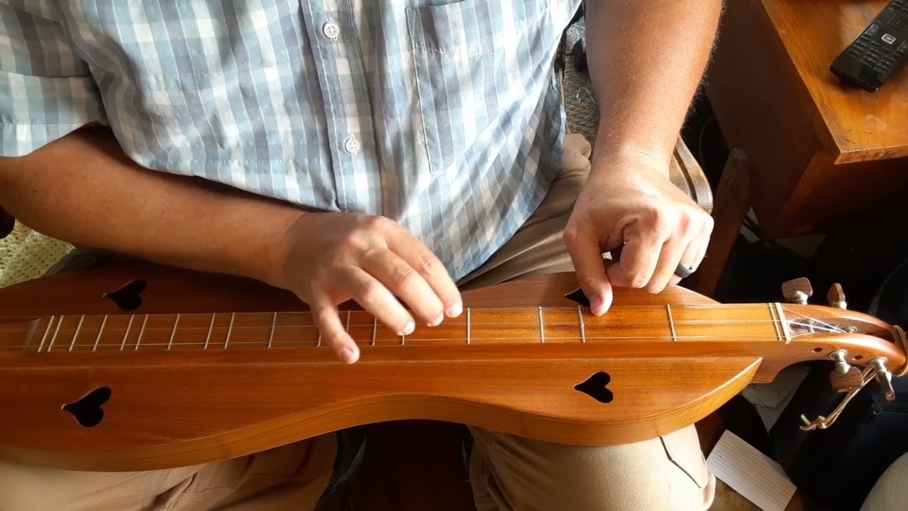 Fingerstyle dulcimer lesson 1 with Aaron Flinner