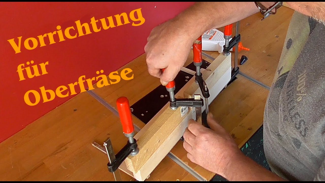 Vorrichtung für Oberfräse