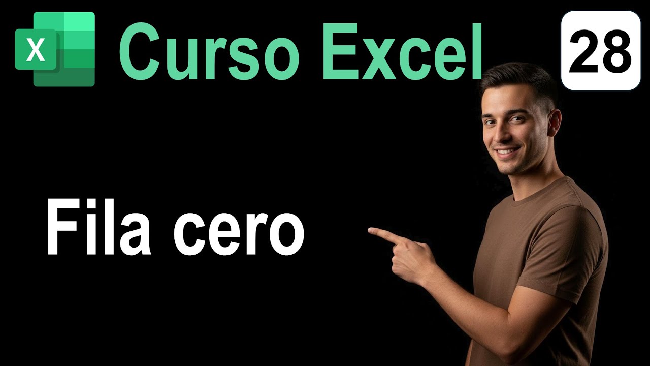 28. Curso Excel. Fila cero.