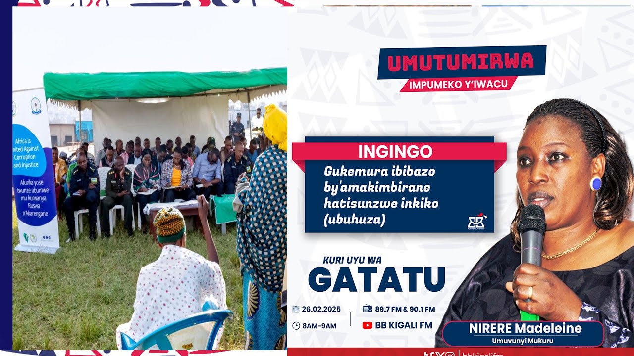 UMUVUNYI MUKURU: GUKEMURA IBIBAZO BY'AMAKIMBIRANE HATISUNZWE INKIKO (UBUHUZA)