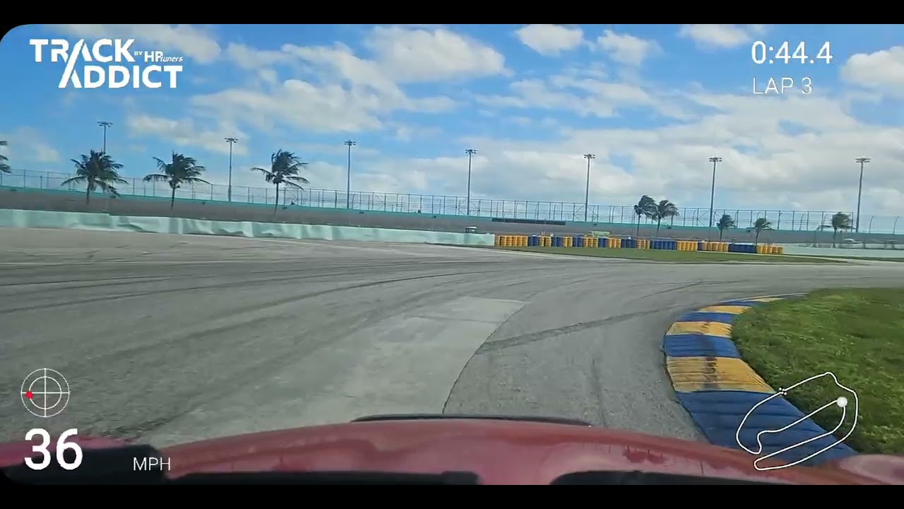 Mini Cooper S R53 Best Lap Track Day October 18 at HMS Session 4 Lap 3 1:54.978 Mods below