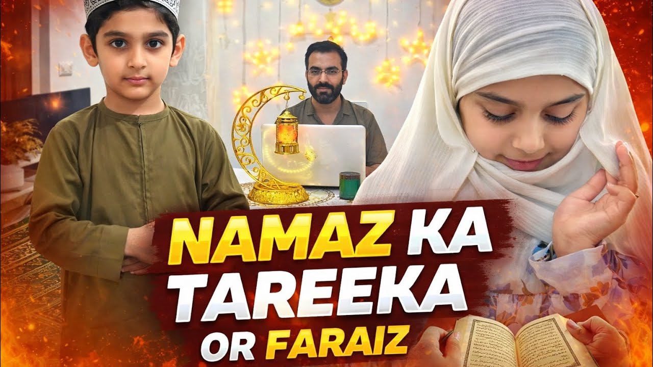 Namaz ke faraiz or tareeka.