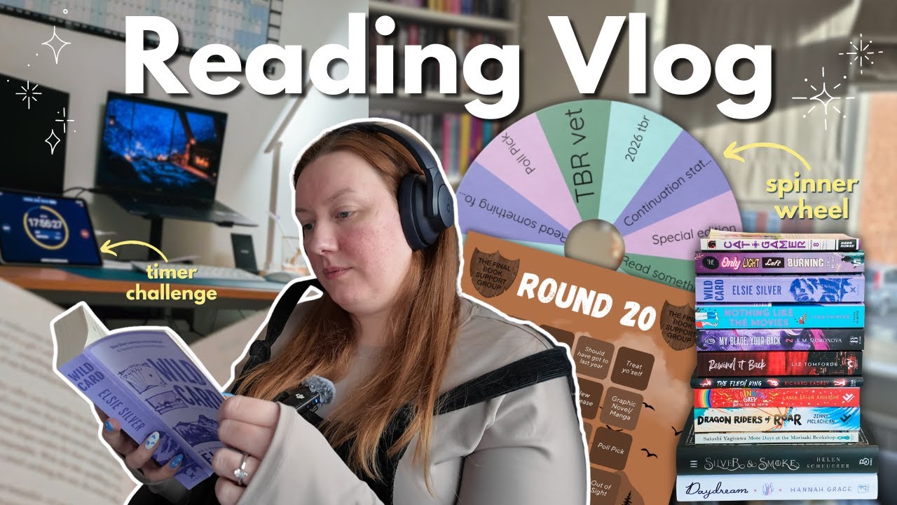 Final Books, Spinner Wheel AND a Timer Challenge 📖