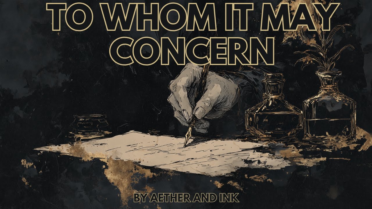 To Whom It May Concern (Fantasy-Folk Song)