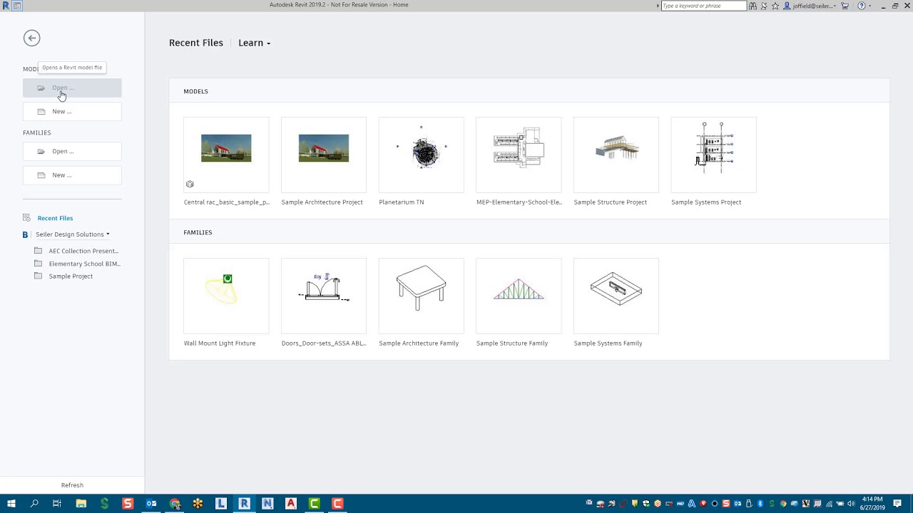 Отсоединить от модели Revit Central