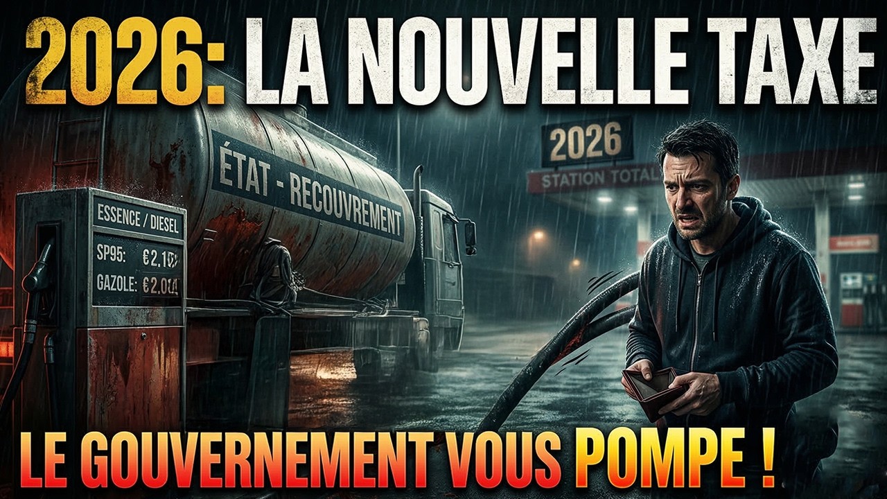Cette nouvelle taxe en 2026 que le gouvernement pompe sur les carburants