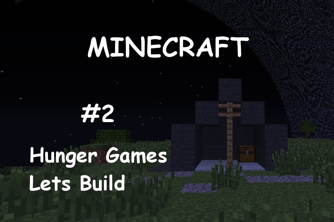 Minecraft Lets Build: Hunger Games Map ~ Ep. 2 ~ campsite!!!