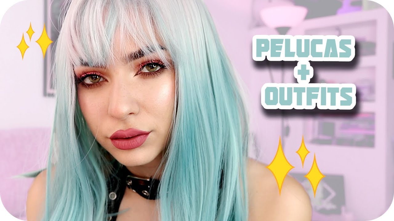 HAUL DE PELUCAS + OUTFITS TUMBLR! | Youvimi wig review