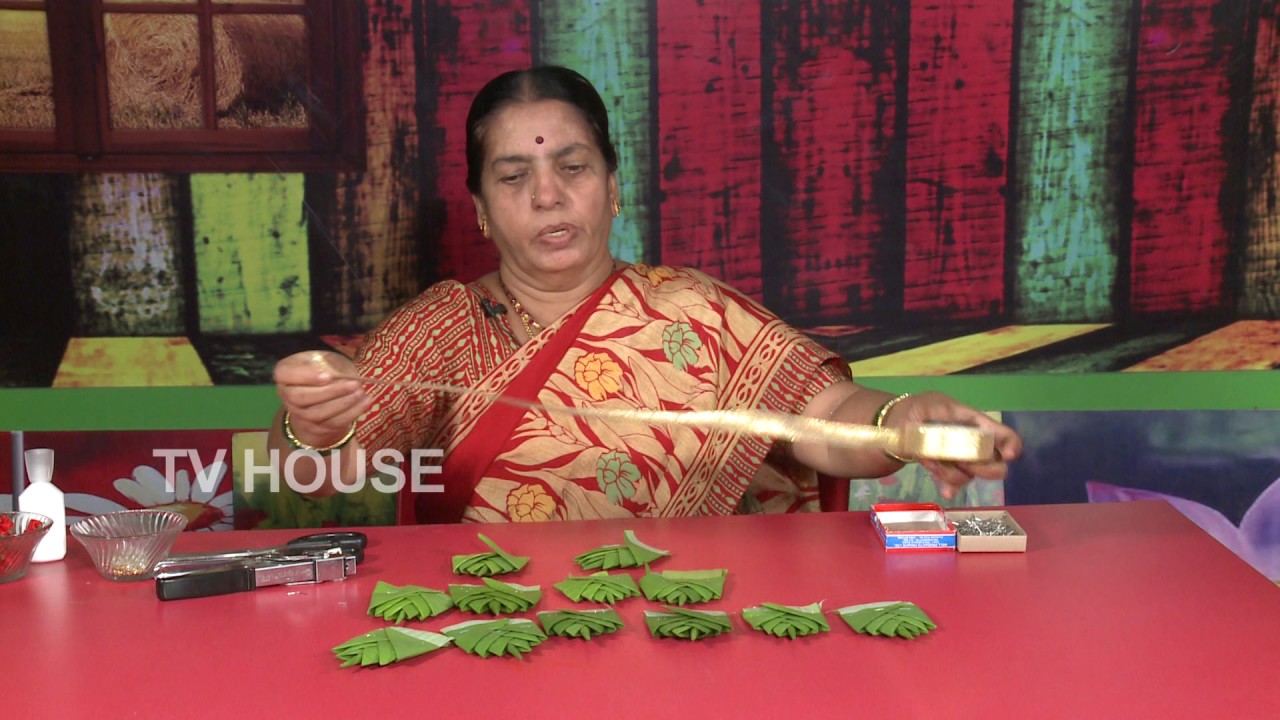 Banana Leaf Decoration - Easy tutorial
