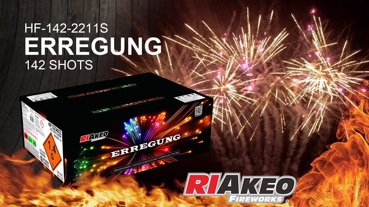ERREGUNG HF-142-2211s 20/25/30mm | RIAKEO IREWORKS #firework #pyro #riakeofireworks