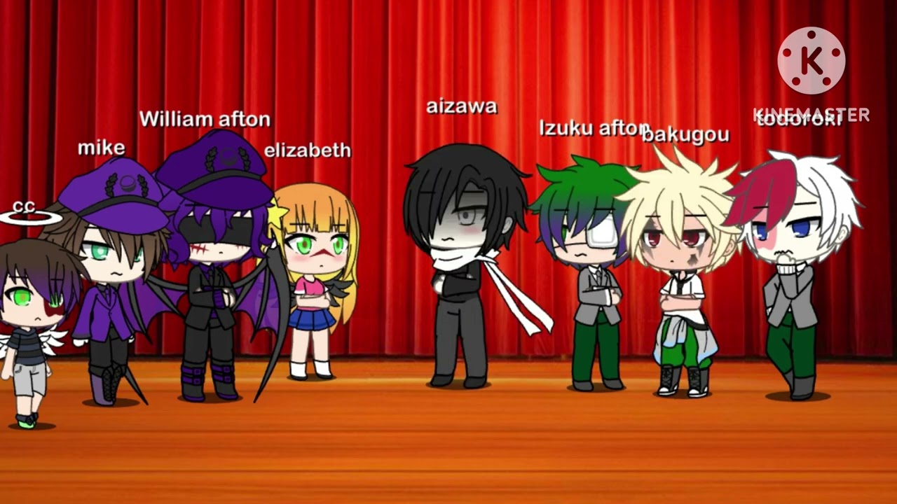 Aftons vs mha singing battle | Izuku afton | aizawa ????