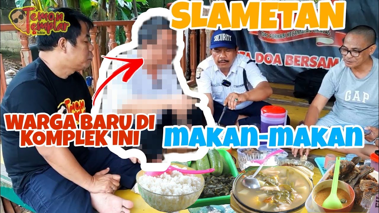 WARGA BARU DIKOMPLEK INI SLAMETAN DENGAN SAYUR ASEM LALAPAN + IKAN ASIN&bull;