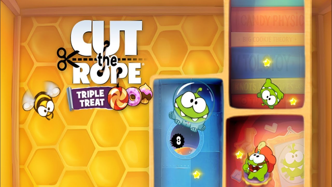 Cut the rope how to play season 1.cardboard box all 25 level's gameplay video