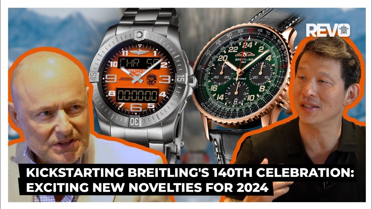 Kickstarting Breitling's 140th Celebration: Exciting New Novelties for 2024