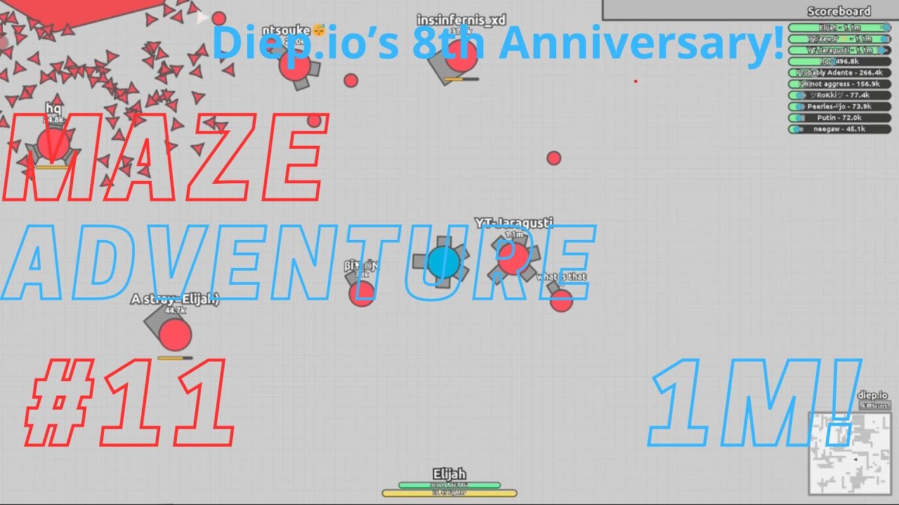 Maze Adventure #!11 Diep.io Clips