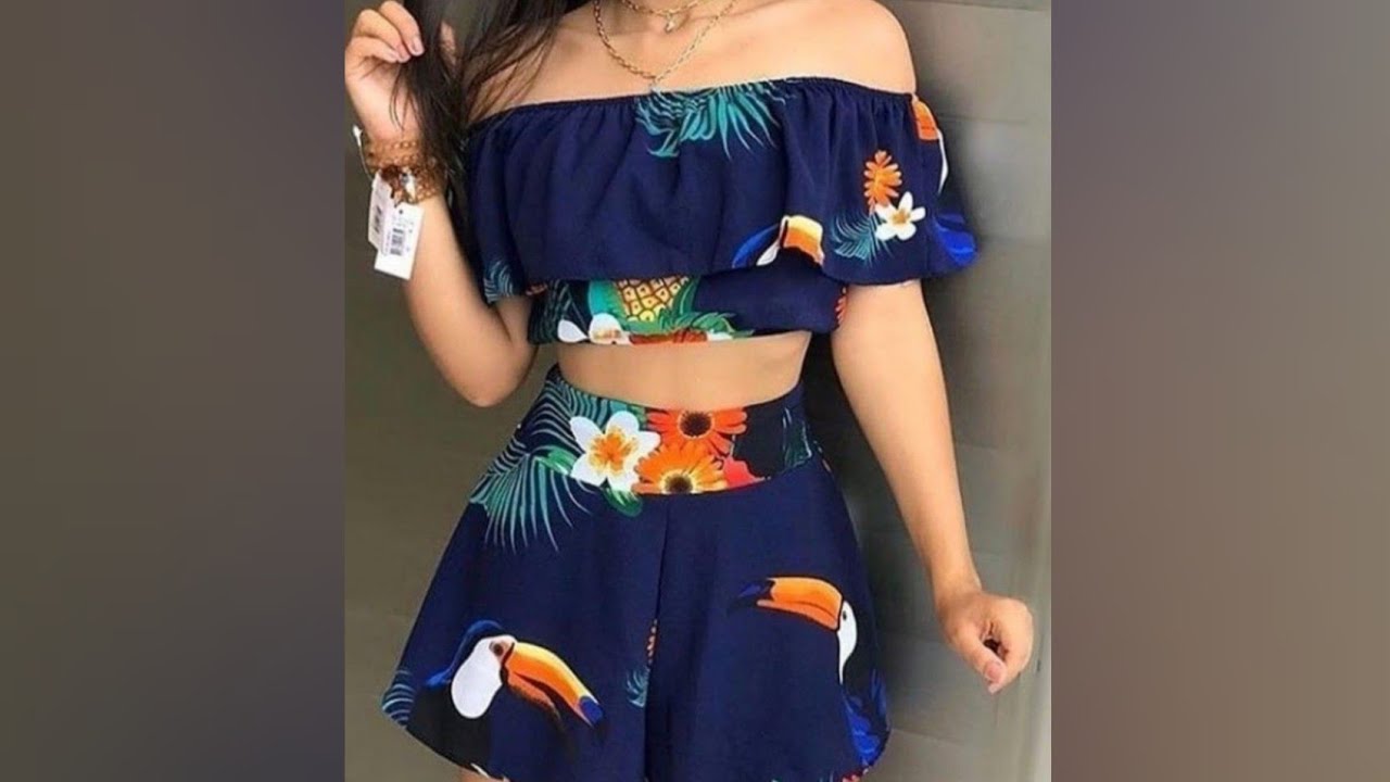 COMO PATRONAR UN OUTFIT ( BLUSA Y SHORT )VERANIEGO.