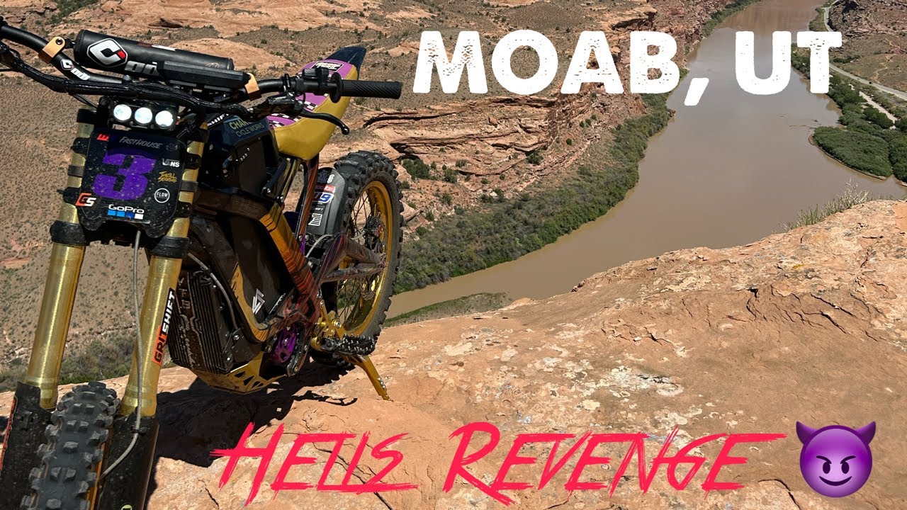Surron LBX in MOAB, UT | Hells Revenge | Slick Rock Trail