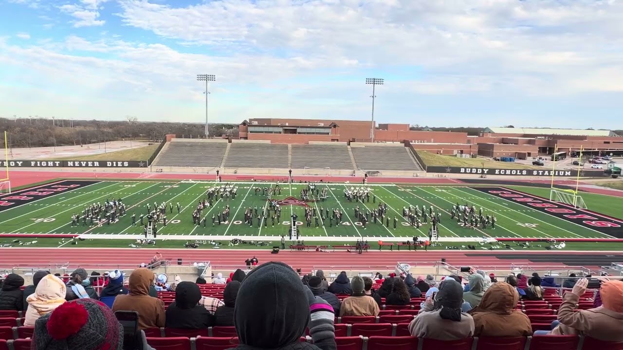 THE Ohio State Buckeyes Marching Band Practice for Cotton Bowl 2025
