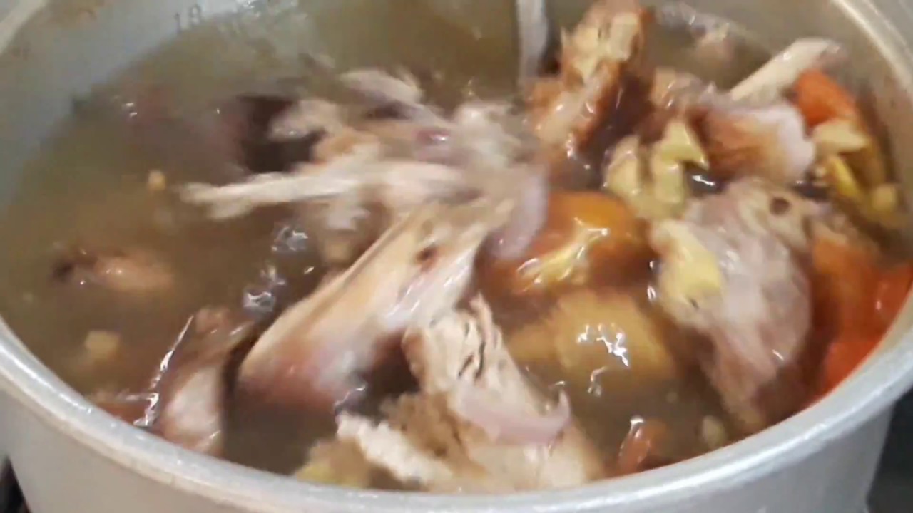 ILONGGO RECIPE (LINAGPANG NATIVE MANOK)