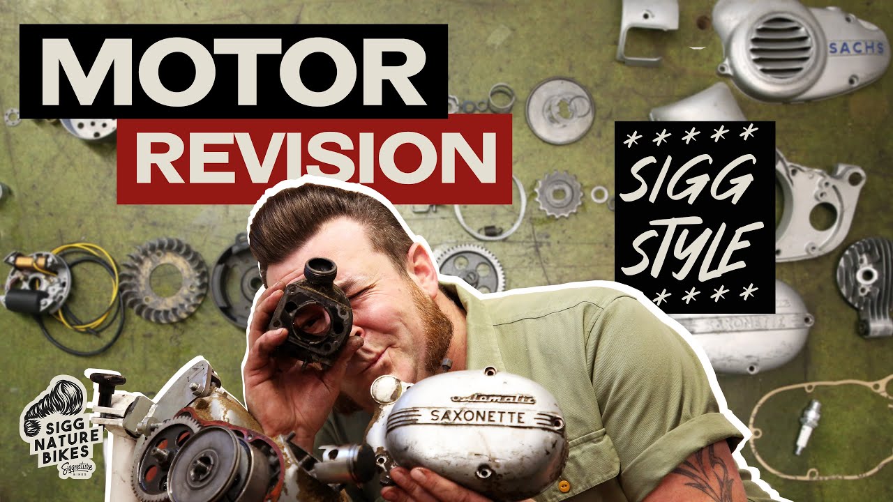 Saxonette Motorrevision bis ins Detail erklärt