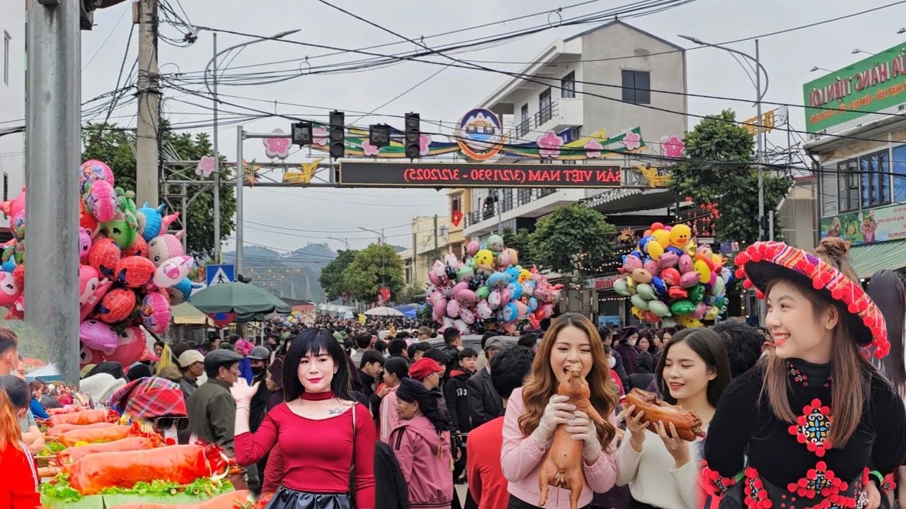 Khám Phá Lễ Hội Háng Đắp Lộc Bình Đông Như Kiến Bất Ngờ Gặp Dàn Mỹ Nữ Cực Phẩm Các Anh Mê Mẩn