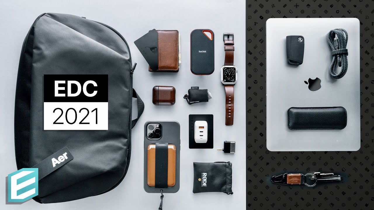 Inside My Everyday Carry Bag - M1 MacBook Pro EDC 2021