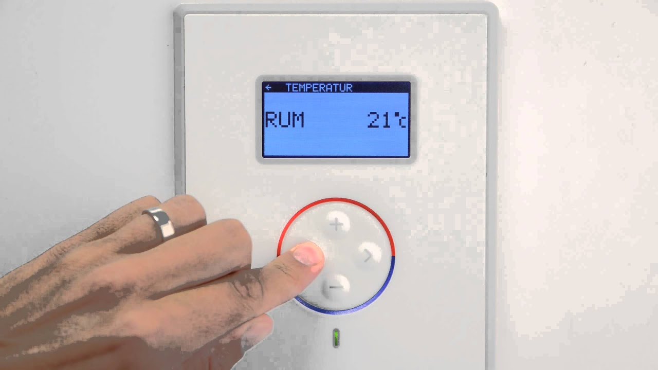 Svenska - Inställning Rumbörvärme - Thermia Värmepumpar