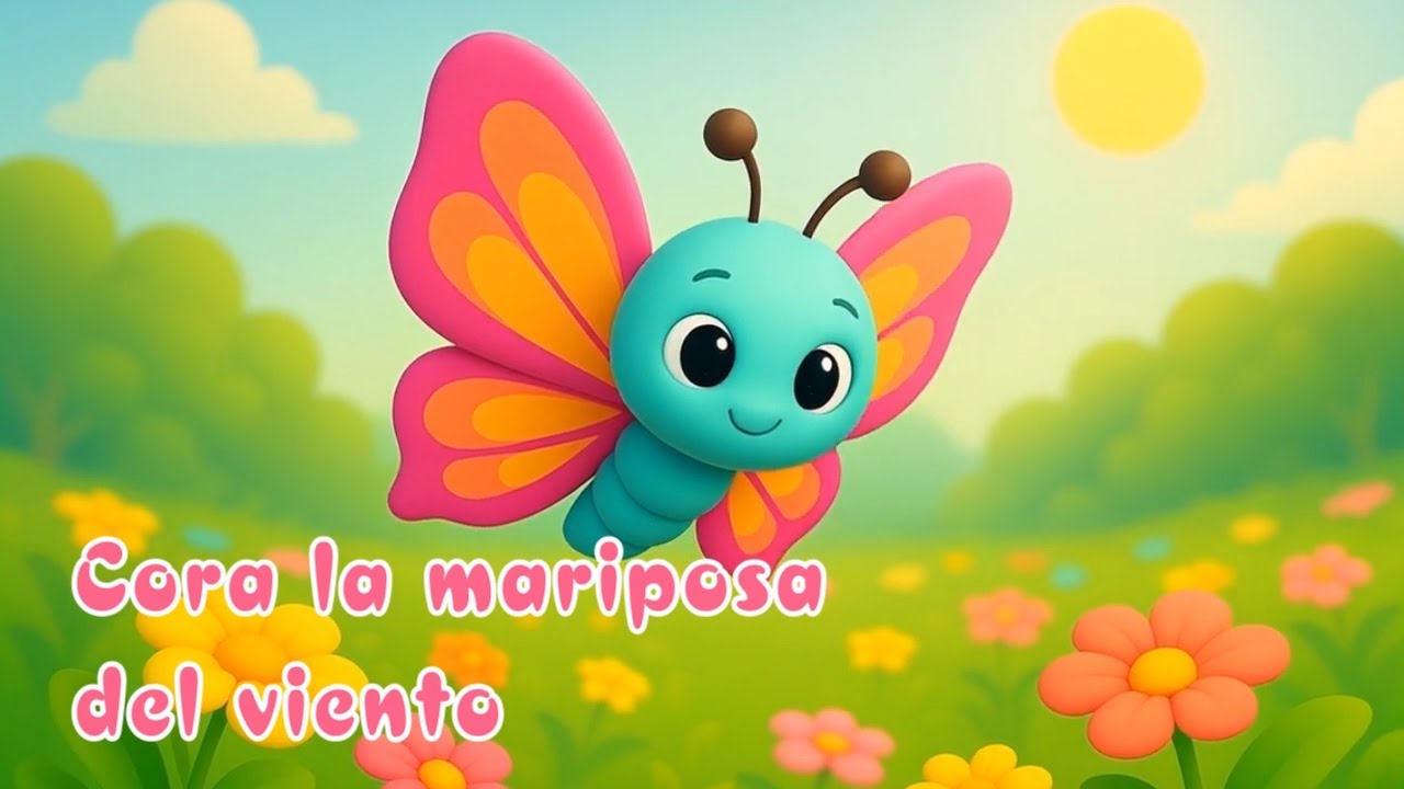 Cora la mariposa del viento | Cuento infantil de calma y paciencia