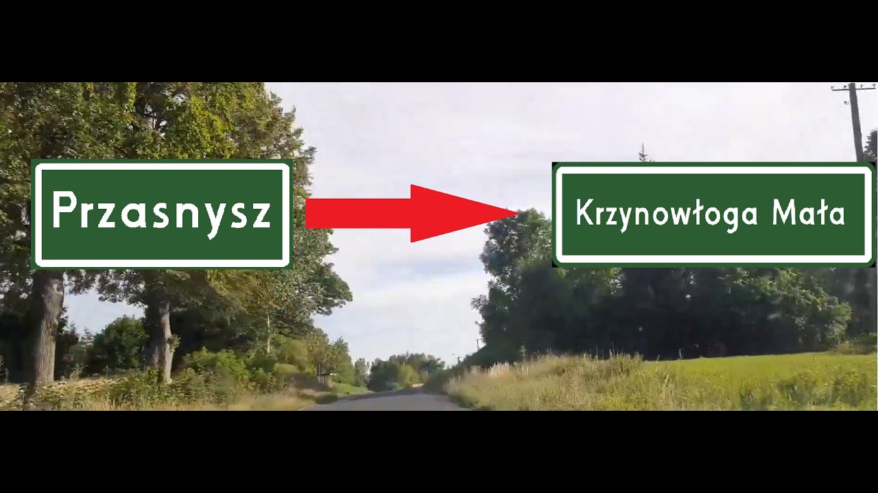 Trasa Przasnysz - Krzynowłoga Mała