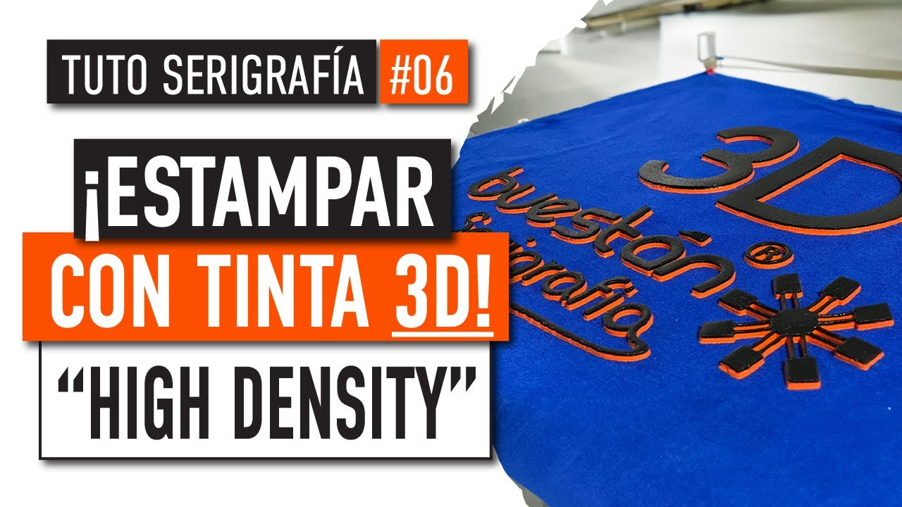 Tutorial 005: Impresiones 3D (High Density) ¡Estampando con relieve!