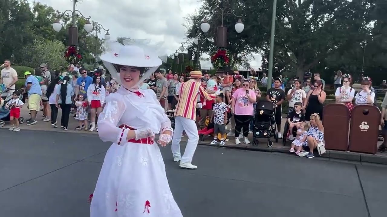 Walking Into The Magic Kingdom From The Train Station To The Castle With A Lovely Surprise!