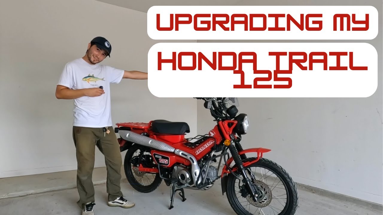 Building Out My 2022 Honda Trail 125! Pt.1