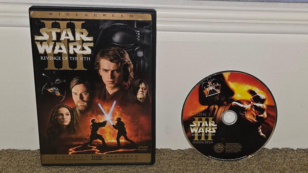 Star Wars Episode III: Revenge Of The Sith USA DVD Walkthrough Menu 3 (2005)